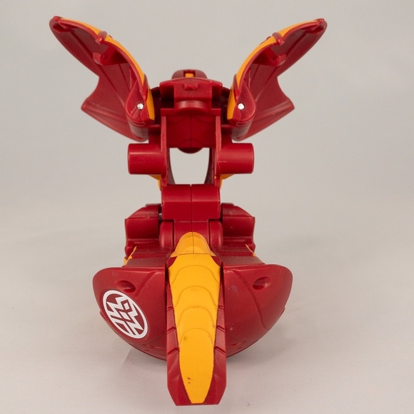 Bakugan Armored Alliance Deka Dragonoid Jumbo Magnetic Release Ball Toy - Picture 4 of 11